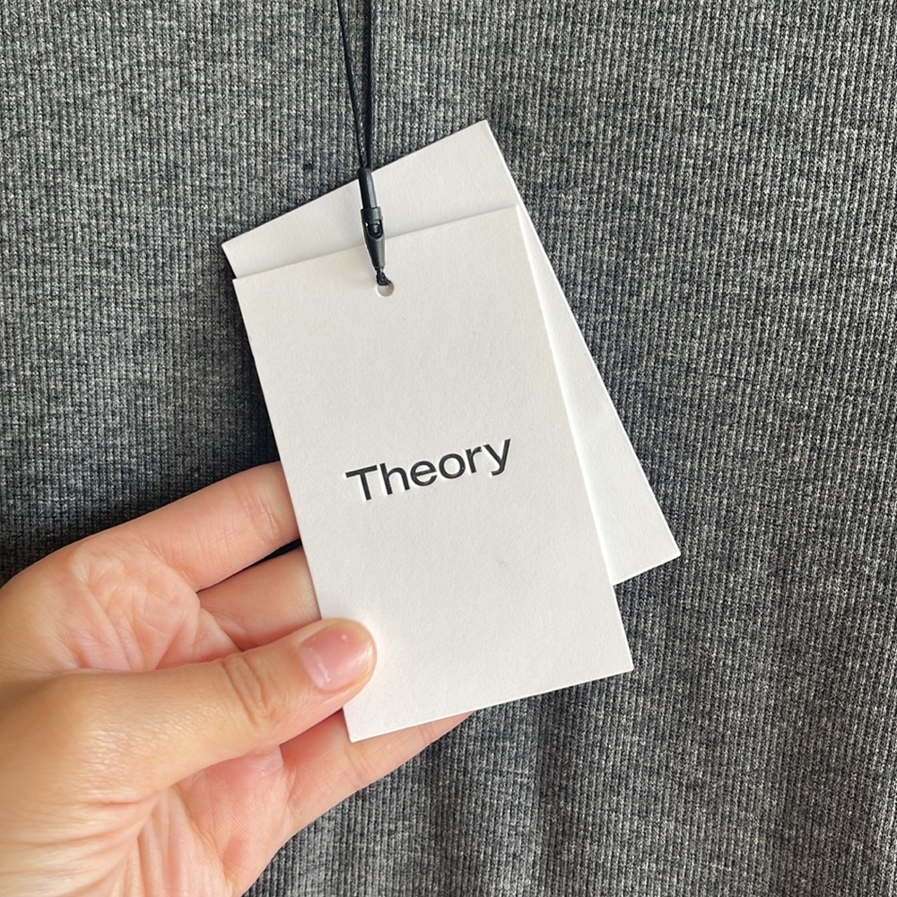 Theory Button Front Maxi Dress Size Small Nwt - image 5